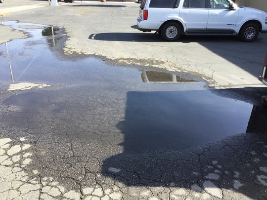 Broken Pipe Repair on W 11th St. in Tracy, CA